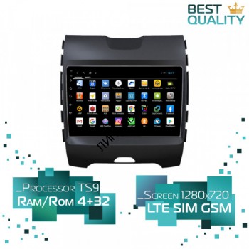 Штатная магнитола Ford Edge Parafar PF100AHD Android Штатная магнитола Ford Edge Parafar PF100AHD Android