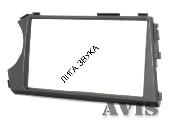 Переходная рамка 2DIN Ssang Yong Actyon / Kyron 2005-2011 Avis AVS500FR #116 Переходная рамка AVIS AVS500FR для SSANG YONG ACTYON / KYRON(2005-2011), 2DIN