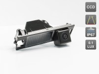 CCD штатная камера заднего вида с динамической разметкой Hyundai AVEL AVS326CPR (#027)