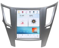 Штатная магнитола Subaru Outback, Legacy 2009-2015 Carmedia ZF-1070S-Q6 DSP, Tesla Style, 4G Sim, CarPlay 