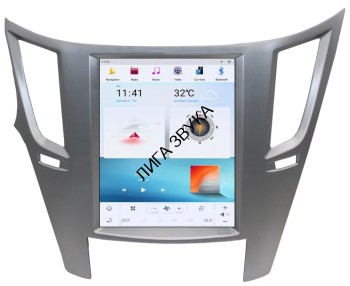 Штатная магнитола Subaru Outback, Legacy 2009-2015 Carmedia ZF-1070S-Q6 DSP, Tesla Style, 4G Sim, CarPlay  Штатная магнитола Subaru Outback, Legacy 2009-2015 Carmedia ZF-1070S-Q6 DSP, Tesla Style, 4G Sim, CarPlay 