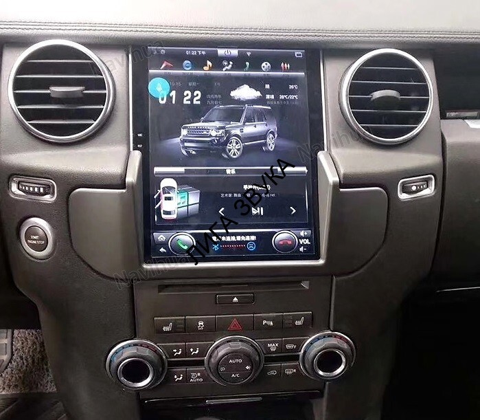 Штатная магнитола Land Rover Discovery 4 2010-2012 (поддержка штатного меню DENSO) Carmedia NH-R1005-1 Android  CarPlay