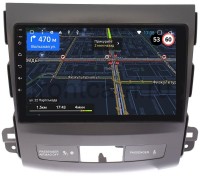 Штатная магнитола Mitsubishi Outlander II (XL) 2006-2012 для авто c Rockford 2/16 OEM GT9-9058 Android