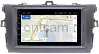 Штатная магнитола Toyota Corolla X 2006-2013 (темно-серая) OEM GT7-RP-TYCV14Xc-11 Android