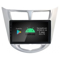 Штатная магнитола Hyundai Solaris 2011-2016 Roximo RI-2003 Android DSP 4G