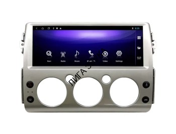 Штатная магнитолаToyota FJ Cruiser 2005-2021, серебро, Carmedia KP-T1216S Android, 4G Sim, CarPlay Штатная магнитолаToyota FJ Cruiser 2005-2021, серебро, Carmedia KP-T1216S Android, 4G Sim, CarPlay