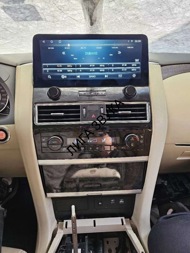 Штатная магнитола Infiniti QX80, Nissan Patrol 2010-2021 RDL-QX80/ Patrol wireless charge