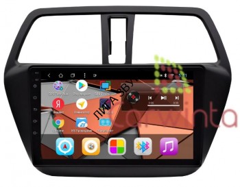 Штатная магнитола Suzuki SX4 2014-2020 Carwinta CF-3327B Android 9.0  Штатная магнитола Suzuki SX4 2014-2020 Carwinta CF-3327B Android 9.0 