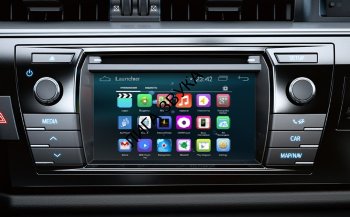 Навигационный блок Toyota Corolla 2013+ Radiola RDL-01 Android Навигационный блок на системе Android 12 для Toyota Corolla