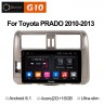 Штатная магнитола Toyota Land Cruiser Prado 150 2009-2013 Roximo Ownice G10 S9613E Android 8.1 панель серая - титан