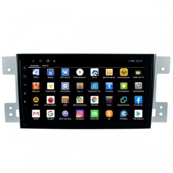 Штатная магнитола Suzuki Grand Vitara / Escudo 2005-2015 Parafar PF053UHD Android 4G SIM DSP  Штатная магнитола Suzuki Grand Vitara / Escudo (2005-2015) Parafar PF053UHD Android 4G SIM DSP