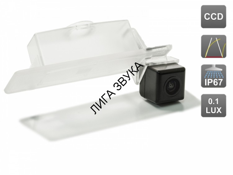 CCD штатная камера заднего вида с динамической разметкой Hyundai, Kia AVEL AVS326CPR (#035)