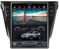Штатная магнитола для Nissan Qashqai/ X-Trail 2014+ без кругового обзора Carmedia ZF-1209A-DSP Тесла-стиль Android DSP