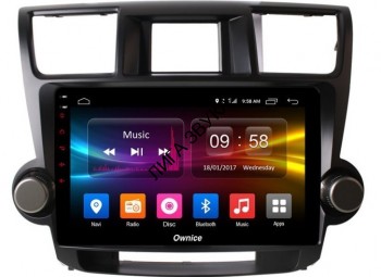 Штатная магнитола Toyota Highlander 2007-2014 Carmedia OL-1616-NPQ Android 4G DSP Штатная магнитола для Toyota Highlander 2007-2014 - Carmedia OL-1616-NPQ на Android 10, ТОП процессор, до 6ГБ-128ГБ, встроенным 4G модемом и DSP