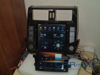 Штатная магнитола Toyota LC Prado 150 2009-2013 CarMedia ZF-1817H-Q6 Android, Tesla Style, 4G Sim, CarPlay