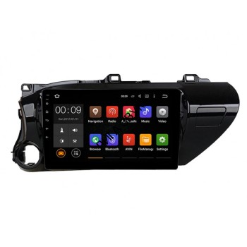Штатная магнитола Toyota Hilux an120 2015+ Roximo RX-1119 4G Штатная магнитола Roximo 4G RX-1119 для Toyota Hilux an120, 2015-
