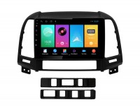 Штатная магнитола Hyundai Santa Fe 2005-2012 Черная FarCar D008M Android