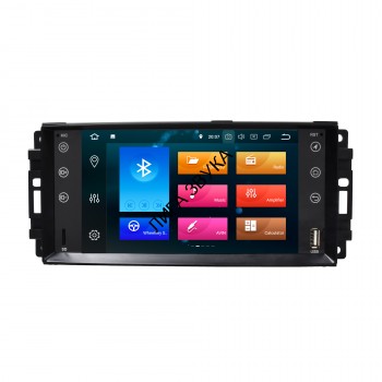 Штатная магнитола Jeep / Chrysler / Dodge CarMedia KD-7228-P5-32 Android  DODGE/JEEP/CHRYSLER (по списку) CARMEDIA KD-7228-P5-32 DSP Штатное головное мультимедийное устройство на OS Android 10