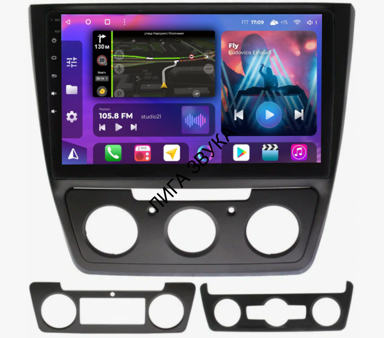 Штатная магнитола Skoda Yeti 2009-2018 FarCar TM / HL / XL 1225M Android 4G DSP