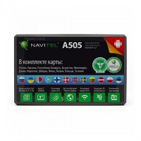 GPS навигатор NAVITEL A505+ карты