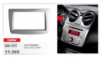 Переходная рамка Alfa Romeo MiTo (955) 2008+ Carav 11-365 2-DIN