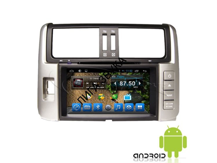 Штатная магнитола Toyota Land Cruiser Prado 150 2009-2013 Carsys CS9006 Android 6.0 8"