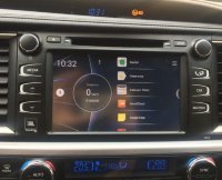 Навигационный блок Toyota Highlander 2013-2019 Radiola RDL-01