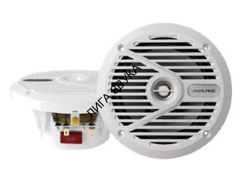 Коаксиальная акустическая система для водного транспорта Alpine SPS-M601W Alpine SPS-M601 - 6,5" коаксиальная акустическая система, морская версия, 4 Ом, 89 дБ/Вт/м, белый гриль (W)