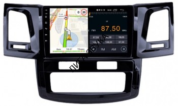 Штатная магнитола Toyota Hilux 2008-2015 Fortuner 2011-2015  Parafar PF062LTX Android  Штатная магнитола Parafar для Toyota Hilux 2008-2015 Fortuner 2011-2015 на Android 10.0 (PF062LTX)