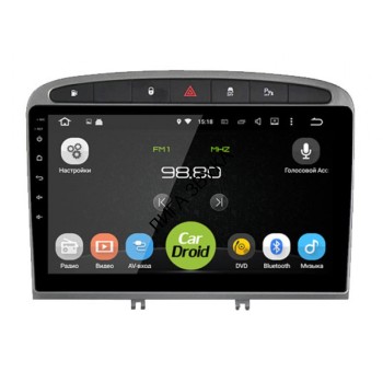 Штатная магнитола Peugeot 308 / 408 2007-2014 Roximo RD-2901F Android 4G SIM DSP Штатная магнитола CarDroid RD-2901F для Peugeot 308/408, 2007-2014

