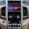 Штатная магнитола Toyota Land Cruiser 200 2016+ Люкс, Престиж, Executive, Excalibur ZhiFang Carmedia ZF-1829H-DSP Tesla Style 4ГБ-64ГБ DSP