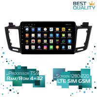 Штатная магнитола Toyota Rav4 2013 + Parafar PF468AHD Android