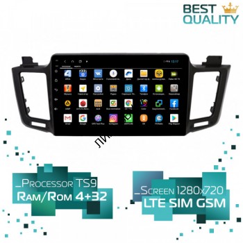 Штатная магнитола Toyota Rav4 2013 + Parafar PF468AHD Android Штатная магнитола Toyota Rav4 2013 + Parafar PF468AHD Android