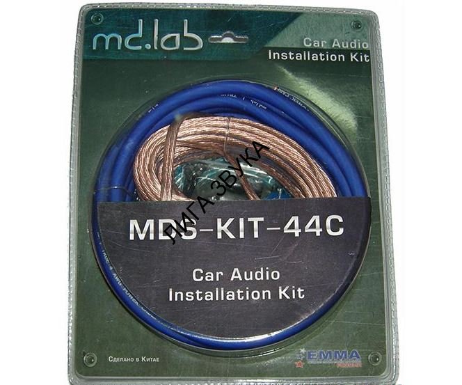 Набор для подключения усилителя MD.Lab MDC-KIT-44C 