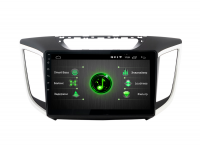 Штатная магнитола Hyundai Creta 2016+ Incar DTA-2410 Android 9.0 DSP