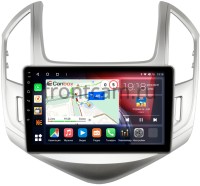 Штатная магнитола Chevrolet Cruze 2012-2016 серебро Canbox H-Line 4196-9-242 Android 4G-SIM, 6/128, DSP, QLed