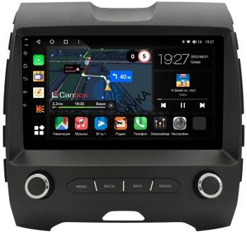 Штатная магнитола Ford Edge 2 2015-2022 Canbox M-Line 4544-9-3685 Android 4G-SIM, 2/32, DSP, QLed Штатная магнитола Ford Edge 2 2015-2022 Canbox M-Line 4544-9-3685 Android 4G-SIM, 2/32, DSP, QLed