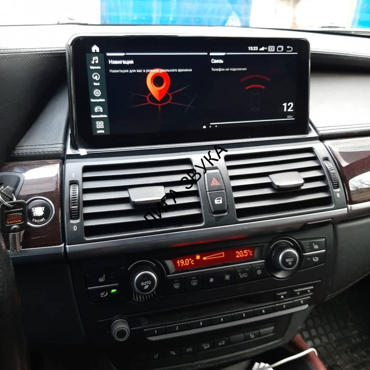 Штатная магнитола BMW X5 E70, X6 E71 2007-2010 ССС Radiola RDL-6215 10,25 дюймов