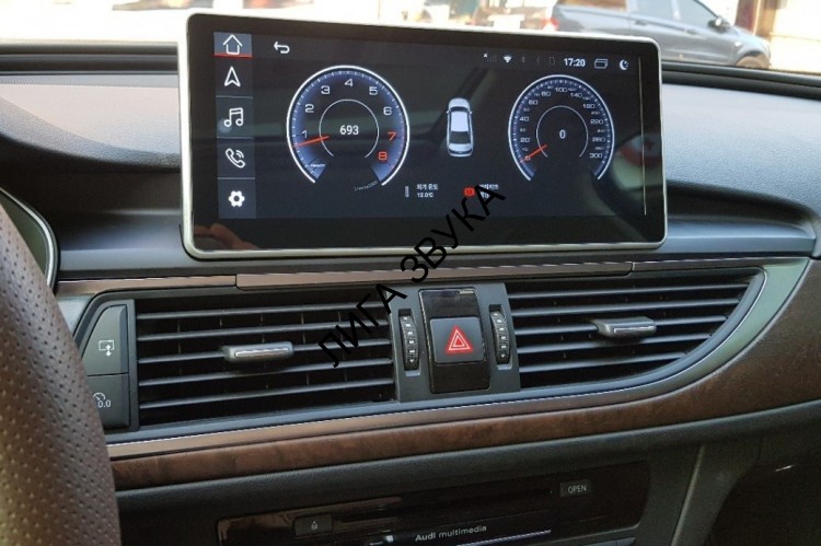 Штатная магнитола Audi A6 C7 2015-2018 Carmedia HL-1019-2 Android 4G 