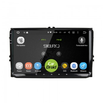 Штатная универсальная магнитола Volkswagen, Skoda 2005-2019 Roximo RD-3721D Android  DSP Штатная универсальная магнитола для VW 2005-2019 - Roximo RD-3721D на Android 10, 8-ядер, 4ГБ-64ГБ и встроенным DSP