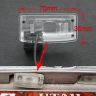 Камера заднего вида cam-009 Toyota Corolla E120 2000-2007, Avensis 2001-2006, Lifan Solano (620)