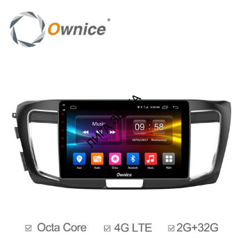 Штатная магнитола Honda Accord IX 2013+ (CR2) Carmedia (Ownice C500) OL-1642-MTK 4G LTE Штатная магнитола для Honda Accord 9 2013-2015 (CR2) - Carmedia (Ownice C500) OL-1642 на Android 6.0 cо встроенным 4G модемом, 8-ЯДЕР и 2ГБ-32ГБ памяти 