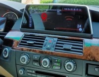 Штатная магнитола BMW 5 серия кузов E60 new style 2007-2010 CIC с IPS матрицей 10.25" Parafar Андроид PF5833a138/128