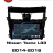 Штатная магнитола Nissan Teana L33 2014-2016 RedPower 85302PRO