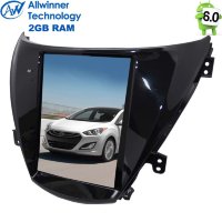 Штатная магнитола Hyundai Elantra 2010-2014 LeTrun 2354 ZH Android 6.0.1 Tesla Style