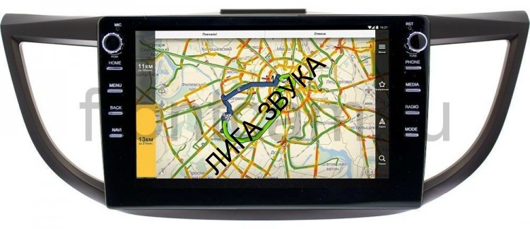 Штатная магнитола Honda CR-V IV 2012-2016 LeTrun 3149-1012 Android DSP 2/16 с крутилками 