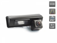 CCD штатная камера заднего вида с динамической разметкой Lexus, Toyota AVEL AVS326CPR (#043)