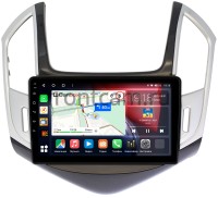Штатная магнитола Canbox H-Line 4197-9265 Chevrolet Cruze 2012-2016 черно-серый глянец Android 4G-SIM, 8/128, DSP, QLed