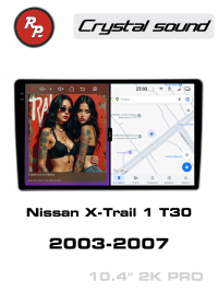 Штатная магнитола Nissan X-Trail T30 2003-2007 RedPower 85227PRO