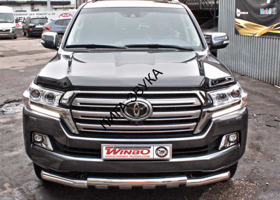 Защита переднего бампера Toyota Land Cruiser 200 2015+ Winbo A283684A1 